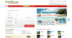 Desktop Screenshot of dulichso.com